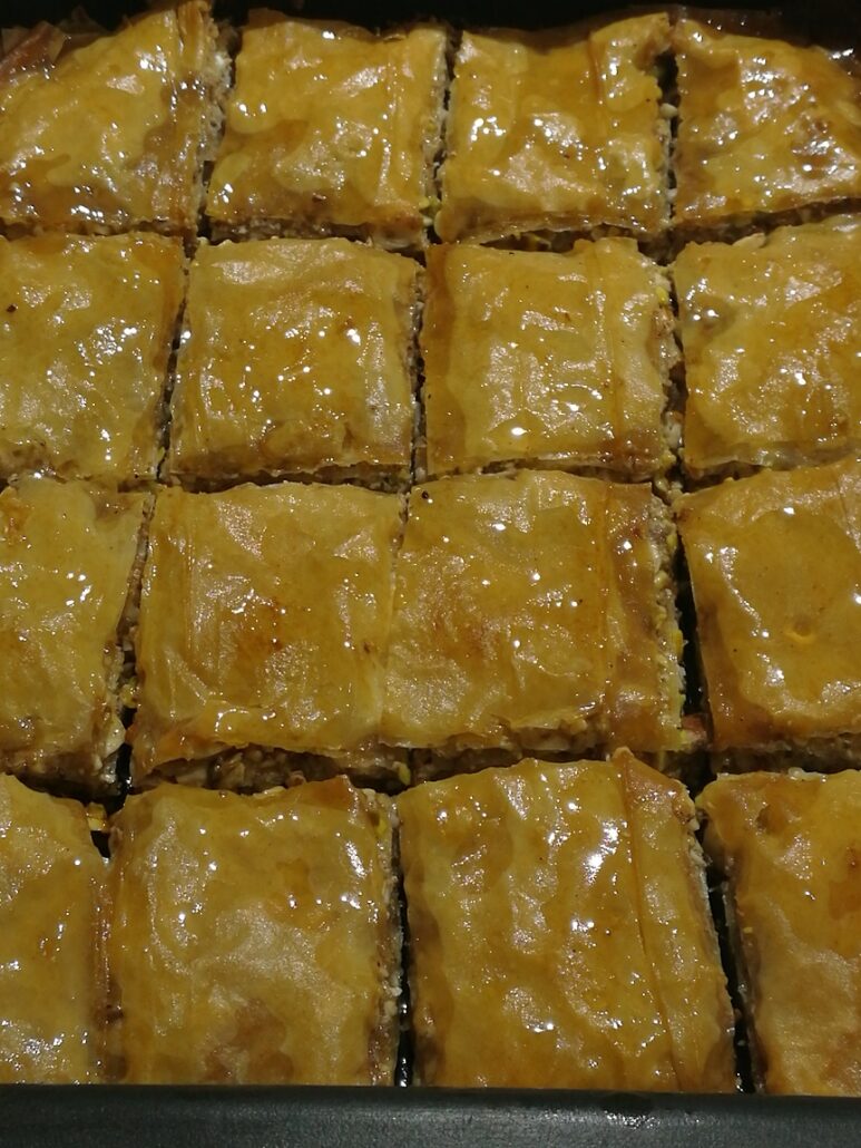 Homemade Baklava - Feastful Fork