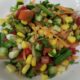 green onion and corn salad