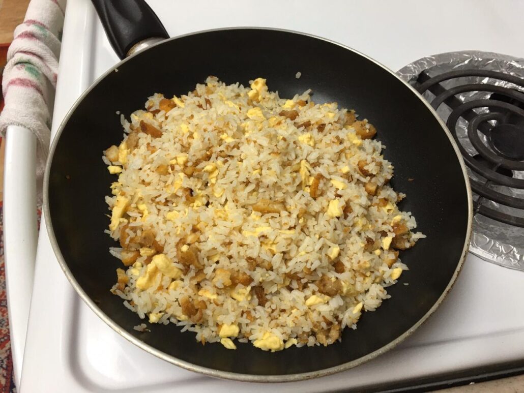 Rice and Chicken Nuggets