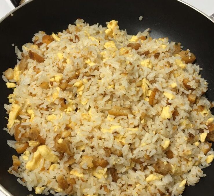 Fried rice and chicken nuggets - My Mothers' Kitchens