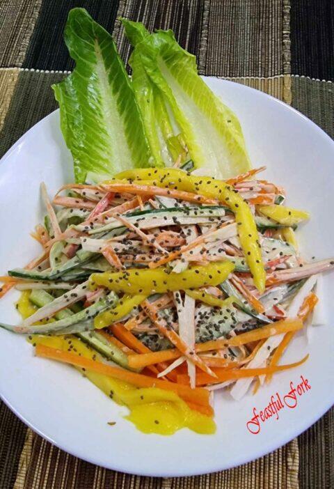 Kani Salad with Mango