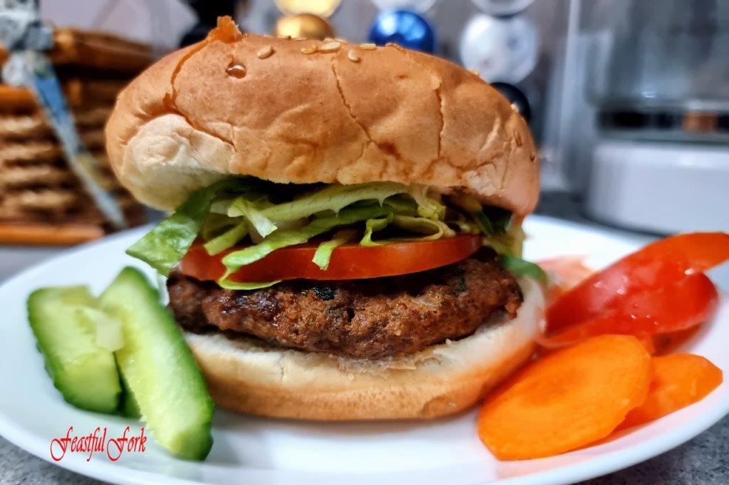 Homemade Beef Burger