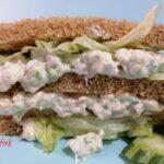 Classic chicken salad sandwich