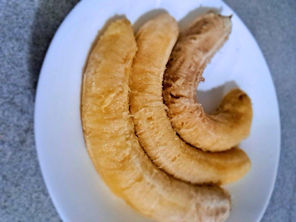Bananas before being mashed