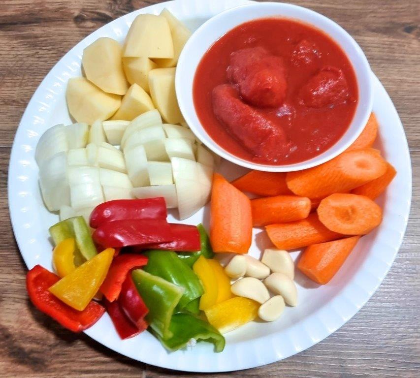 Hungarian Goulash Ingredients