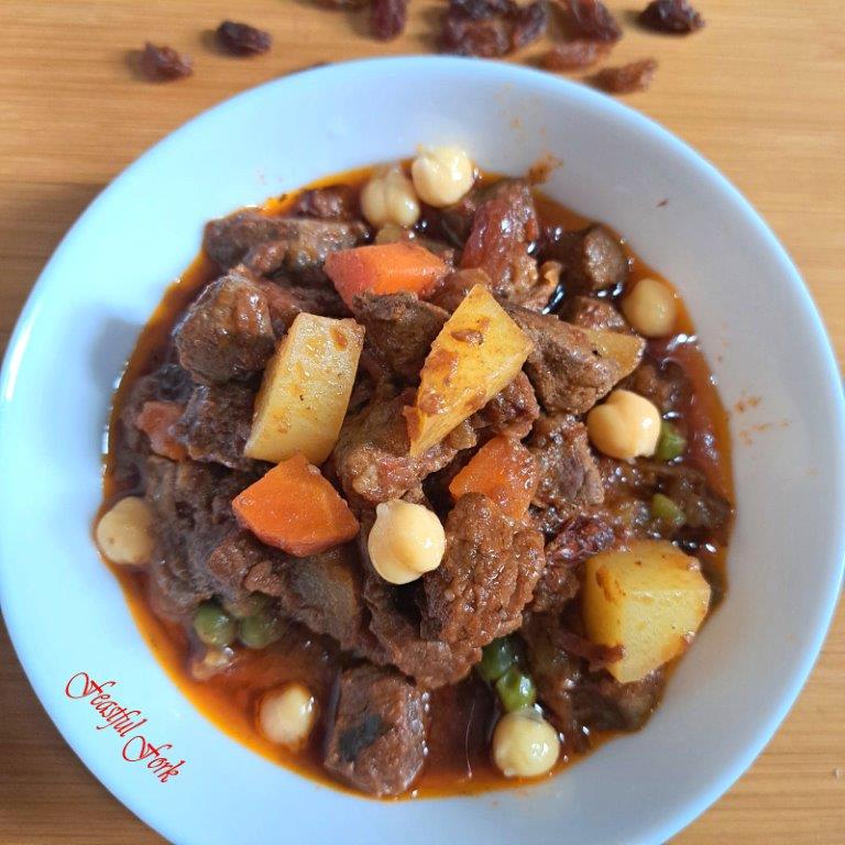 Filipino Beef Menudo