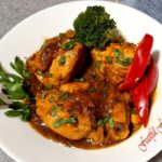 Ginger Turmeric Chicken on a Plate