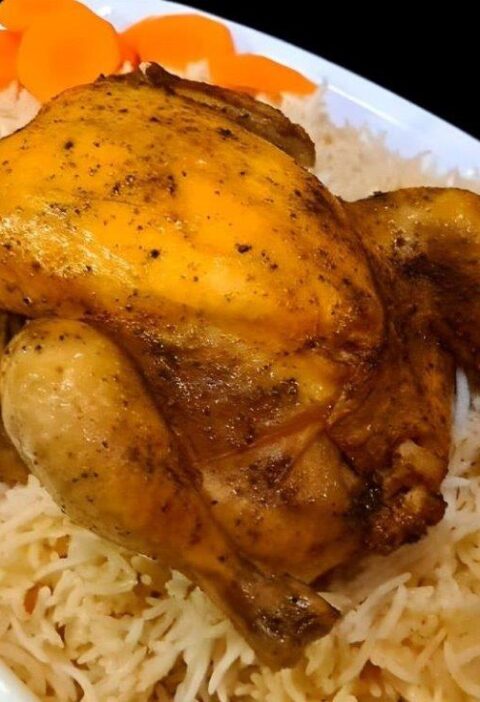 Oven-Baked Chicken and Rice