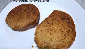 Sugarless date cakes