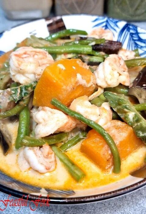 Pinakbet with coconut milk