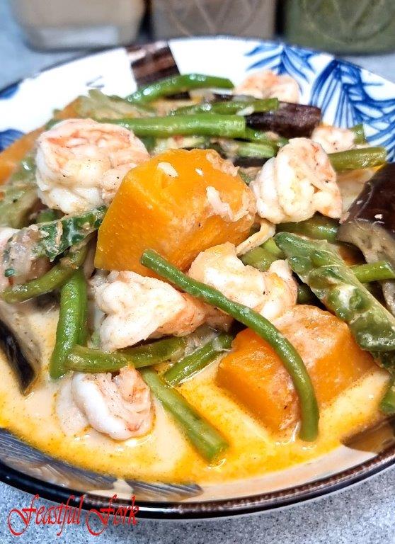 Pinakbet with coconut milk